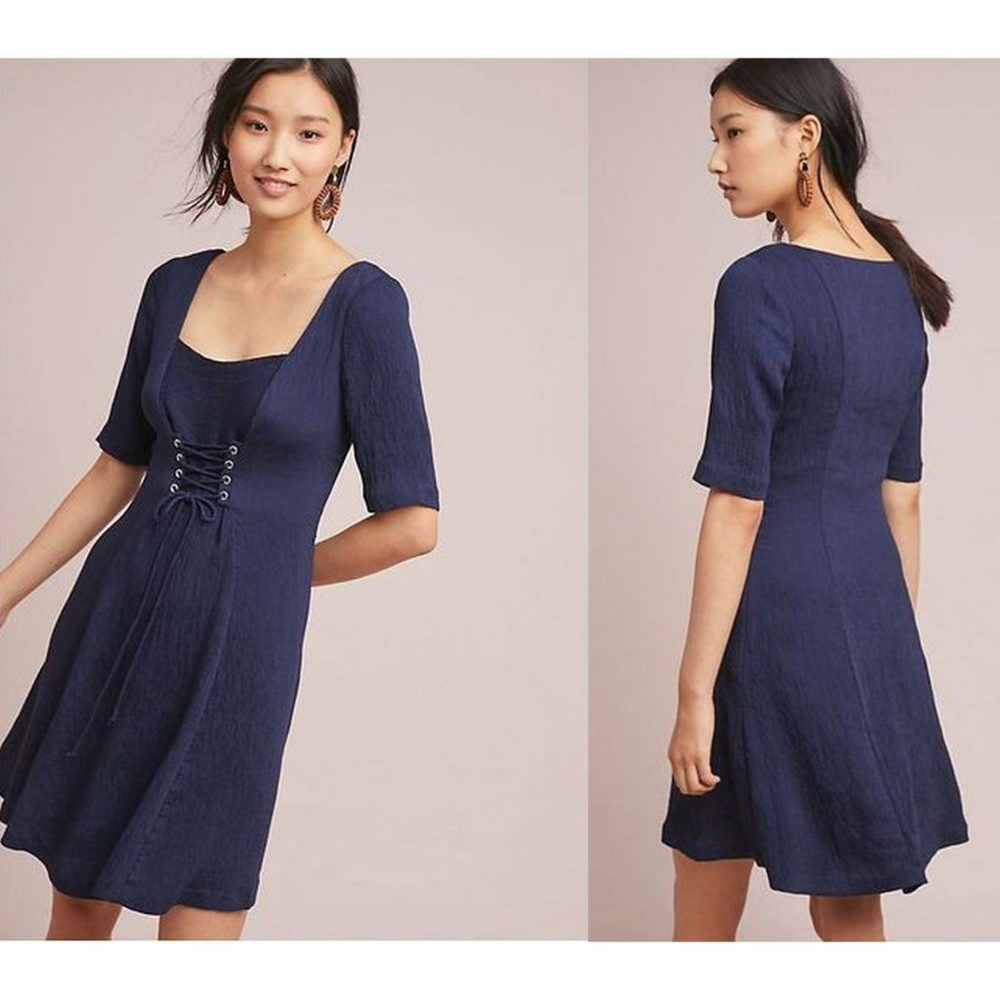 NWT! Anthropologie "Juliet Corseted Dress"